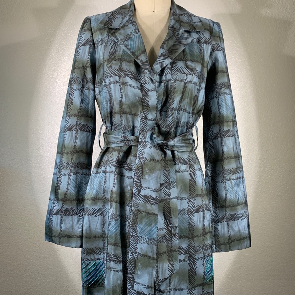 Johnny Was Biya Keningston car coat size S NWT